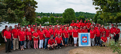 Betriebsausflug zum 70-jhrigen Firmenjubilm